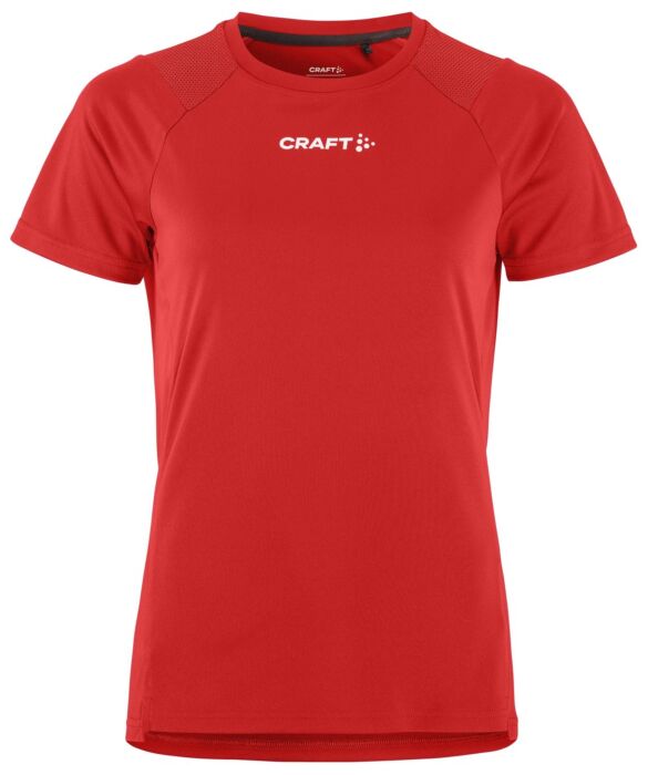 Craft Rush 2.0 Ss Tee Dames Bright Red