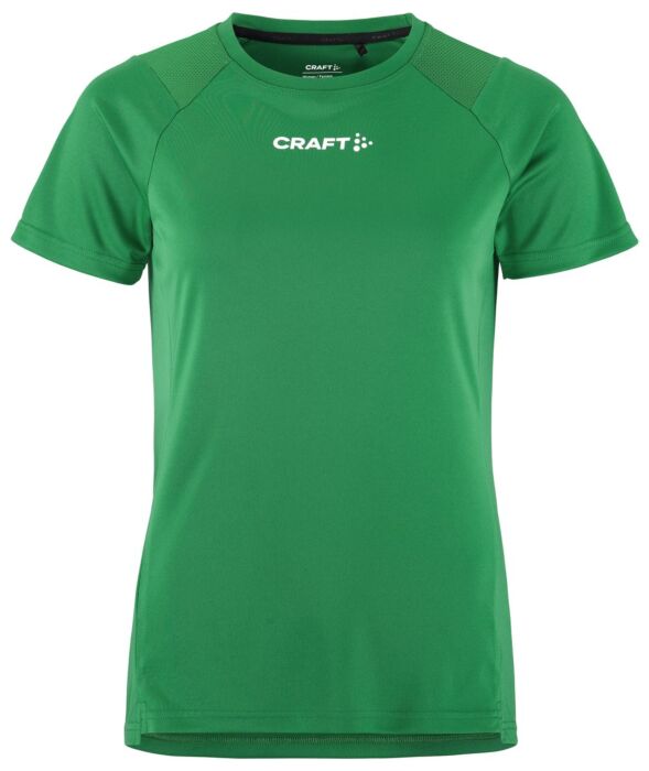 Craft Rush 2.0 Ss Tee Dames Team Green