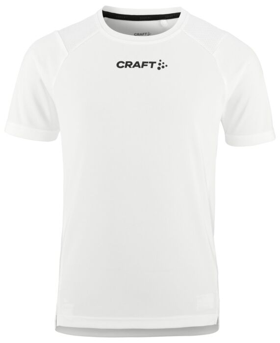 Craft Rush 2.0 Ss Tee Jr Kinderen White