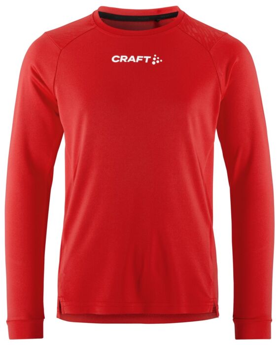 Craft Rush 2.0 Ls Tee Jr Kinderen Bright Red