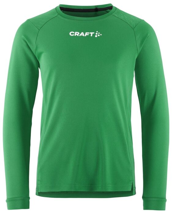 Craft Rush 2.0 Ls Tee Jr Kinderen Team Green
