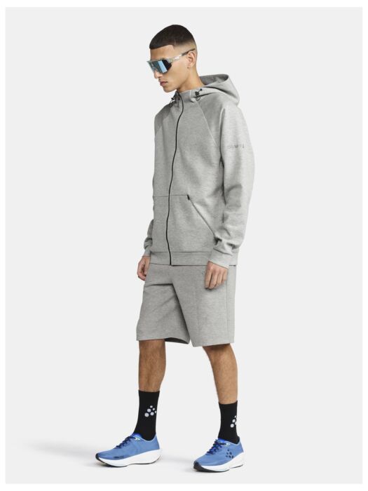 Craft Adv Join Fz Hoodie Heren Grey Melange