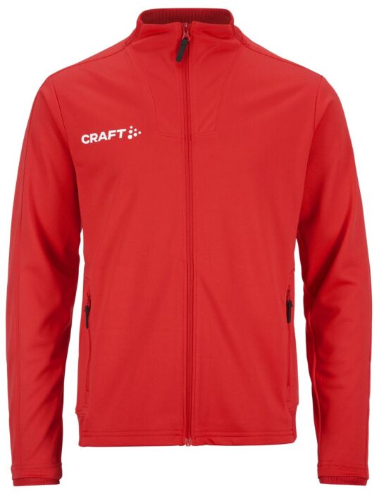 Craft Evolve 2.0 Full Zip Jacket Jr Kinderen Bright Red