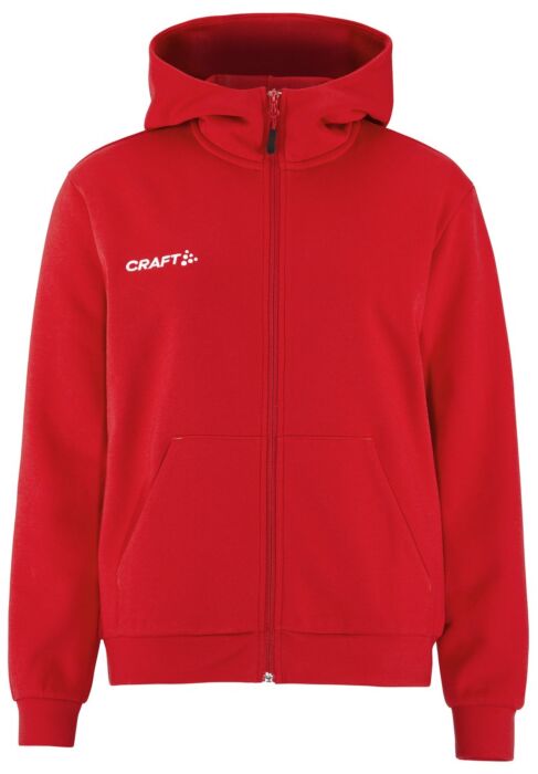 Craft Community 2.0 Logo Fz Hoodie Dames Bright Red