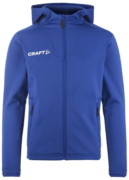 Craft Evolve 2.0 Brushed Hood Jacket Jr Kinderen Club Cobolt
