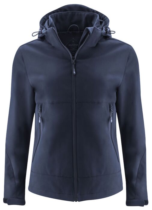 James Harvest Lodgetown Softshell Jas Dames Marine