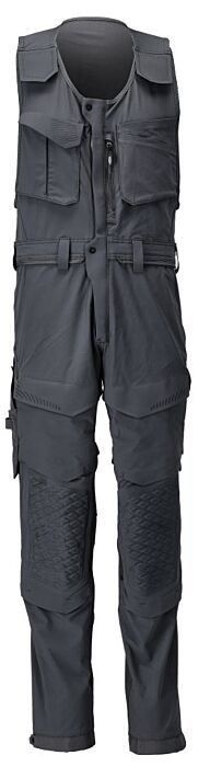 Mascot 22069-311 Bodybroek met kniezakken Zwart