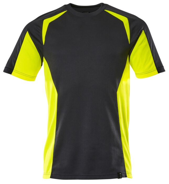 Mascot 22082-771 T-shirt Zwart/Hi-Vis Geel