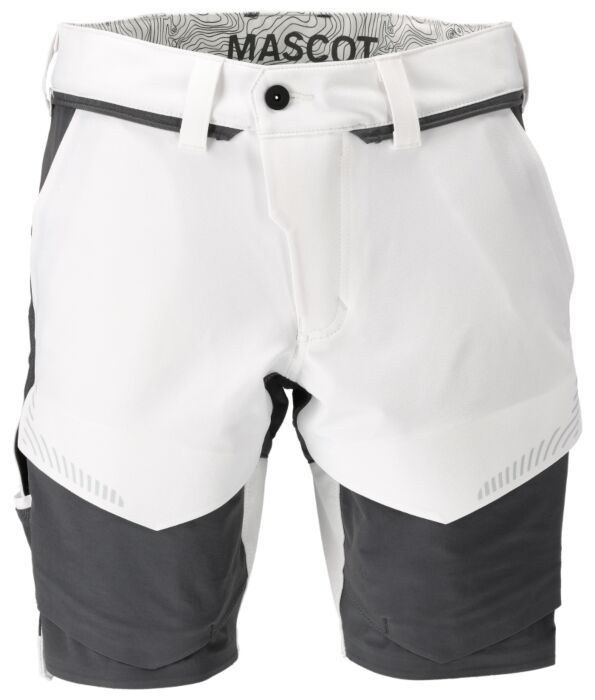 Mascot 22149-605 Shorts Wit/Steengrijs