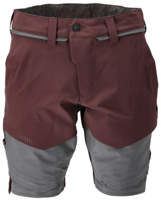 Mascot 22149-605 Shorts Bordeaux/Steengrijs