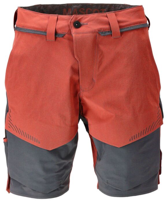 Mascot 22149-605 Shorts Herfstrood/Steengrijs