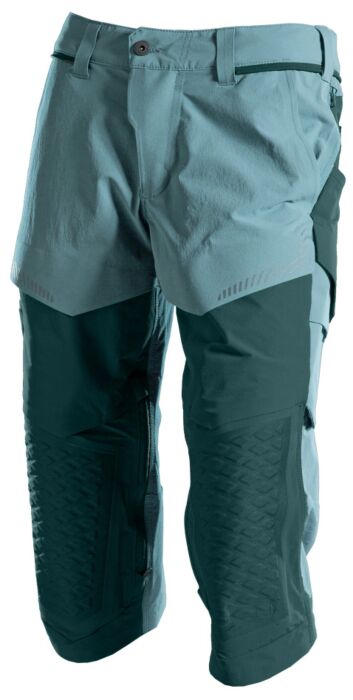 Mascot 22249-605 Driekwart broek met kniezakken Lichtbosgroen/Bosgroen