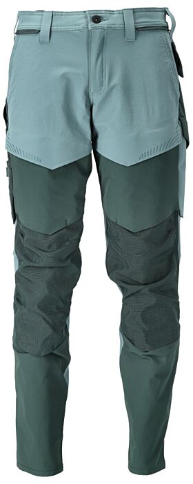 Mascot 22379-311 Broek met kniezakken Lichtbosgroen/Bosgroen