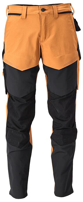 Mascot 22379-311 Broek met kniezakken Notenbruin/Zwart