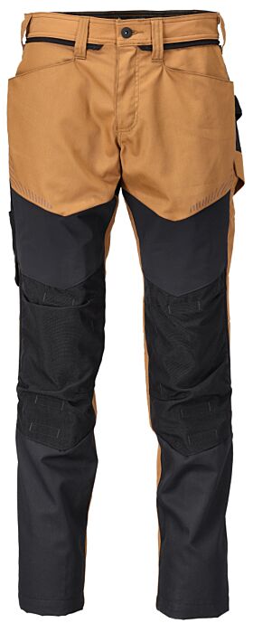 Mascot 22479-230 Broek met kniezakken Notenbruin/Zwart