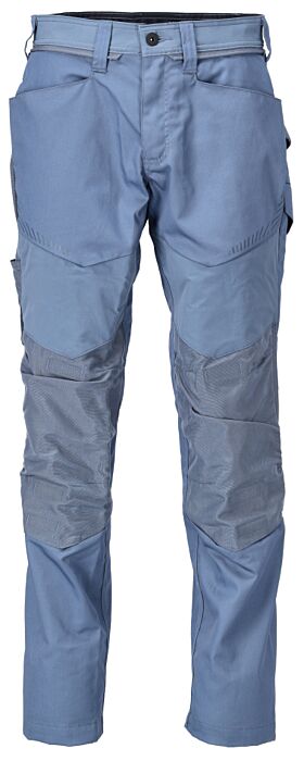 Mascot 22479-230 Broek met kniezakken Steenblauw