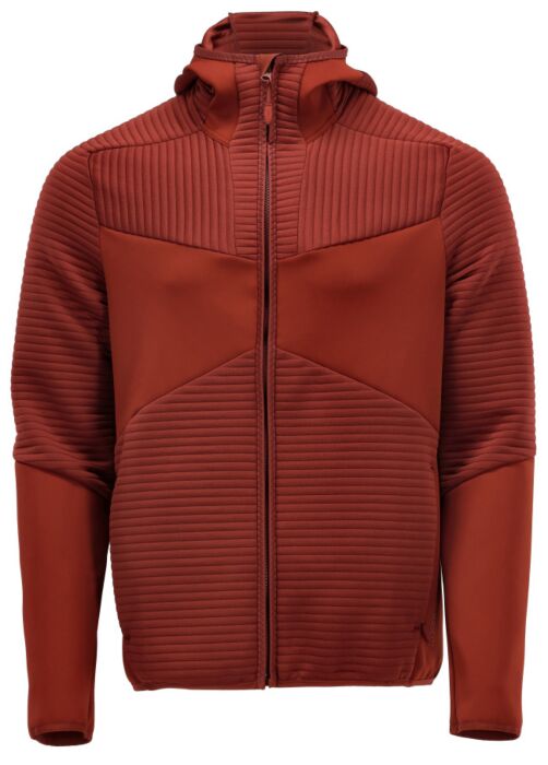Mascot 22603-681 Fleece capuchontrui met rits Herfstrood