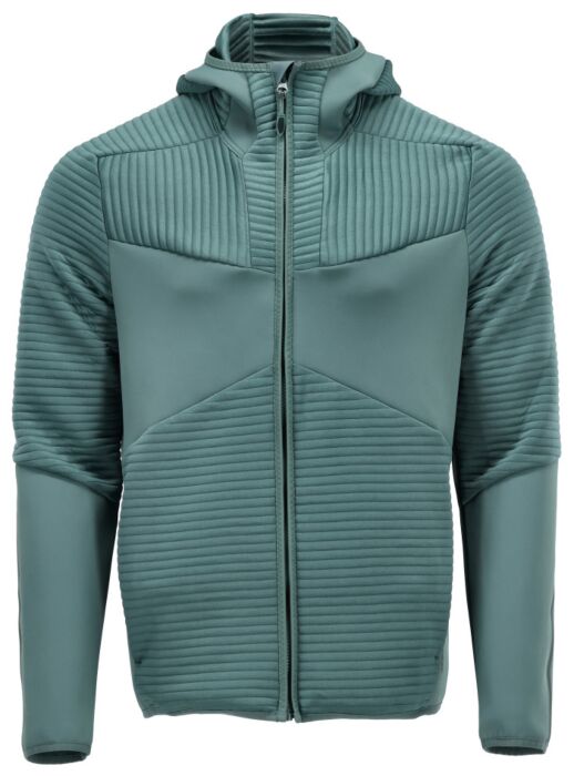 Mascot 22603-681 Fleece capuchontrui met rits Lichtbosgroen