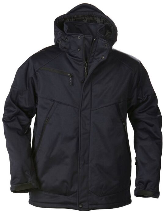 Printer Skeleton Softshell Jas Heren Marine