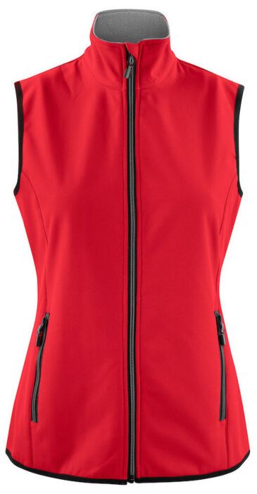 Printer Trial Bodywarmer Dames Rood