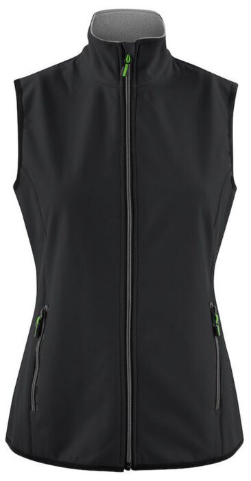 Printer Trial Bodywarmer Dames Zwart