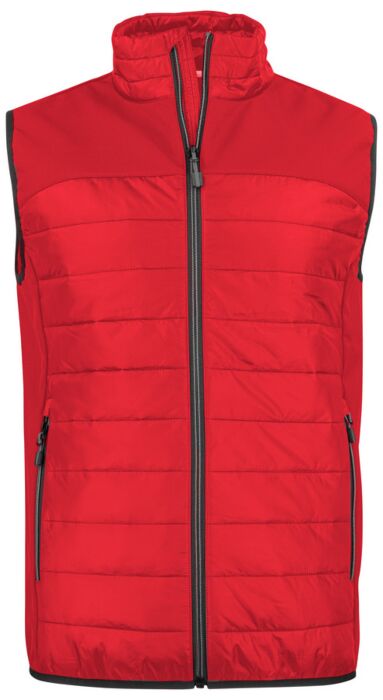 Printer Expedition Bodywarmer Heren Rood
