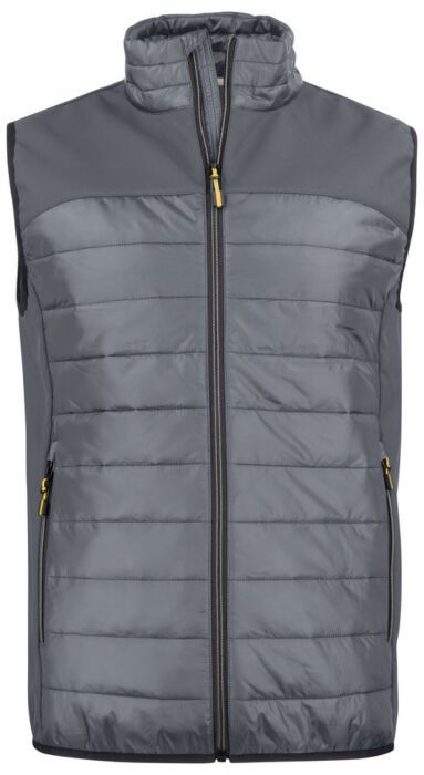 Printer Expedition Bodywarmer Heren Staalgrijs