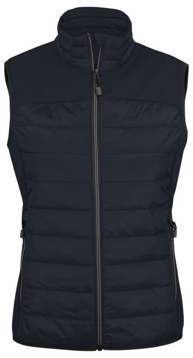 Printer Expedition Bodywarmer Dames Donker Marine