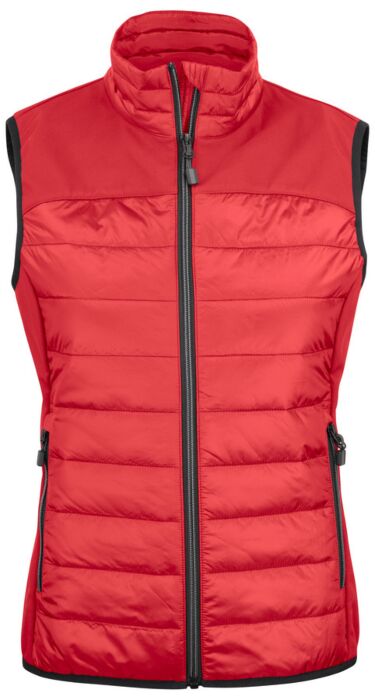 Printer Expedition Bodywarmer Dames Rood