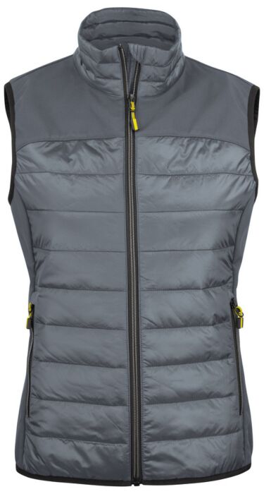 Printer Expedition Bodywarmer Dames Staalgrijs