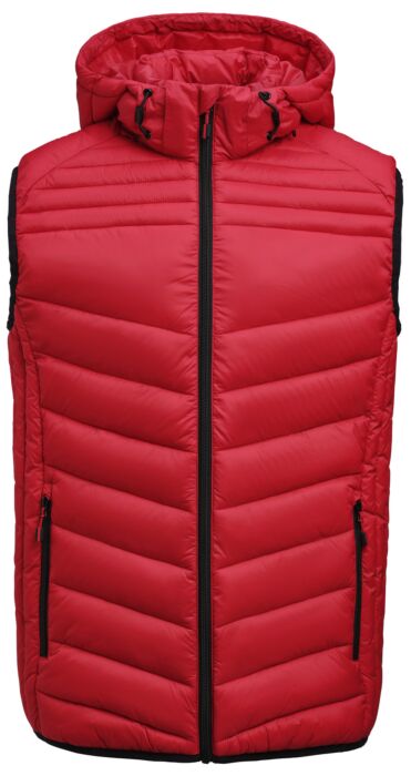 Printer Base Bodywarmer Heren Rood
