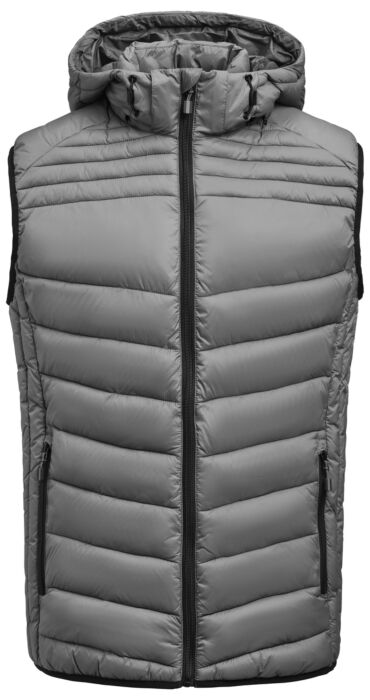 Printer Base Bodywarmer Heren Staalgrijs