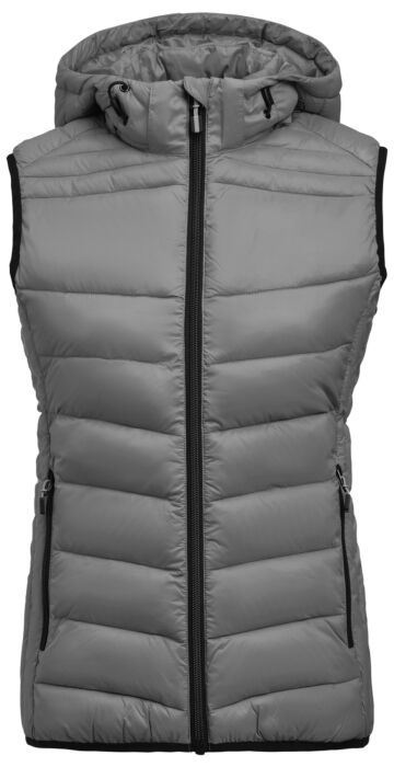 Printer Base Bodywarmer Dames Staalgrijs