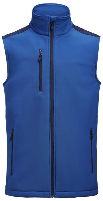 Printer Prime Softshell Bodywarmer Heren Kobalt/Marine