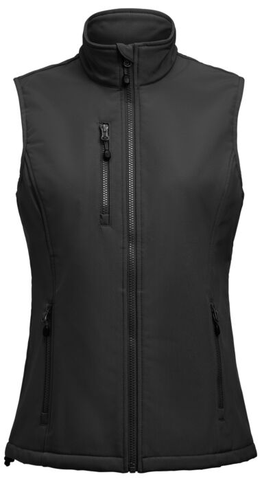 Printer Airwalk Bodywarmer Dames Zwart