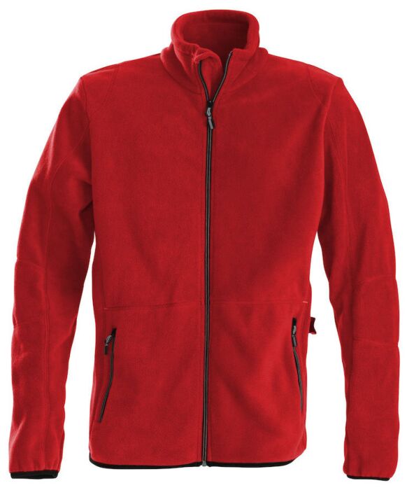Printer Speedway Fleece Jas Heren Rood