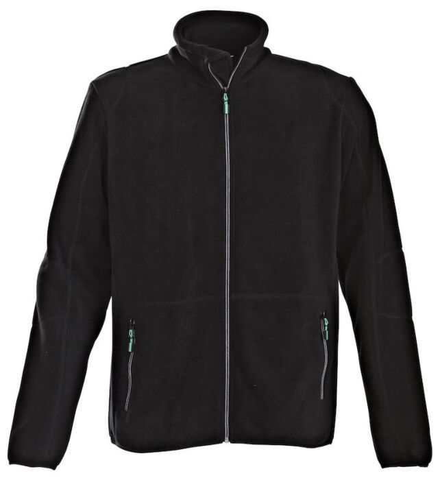 Printer Speedway Fleece Jas Heren Zwart