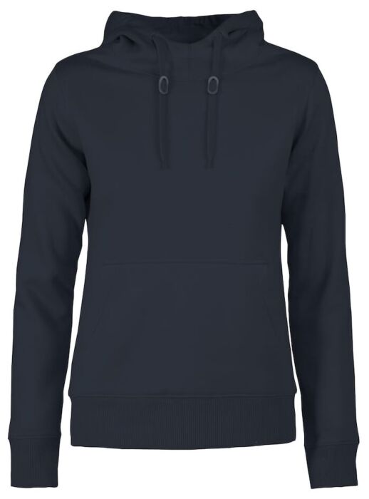 Printer Fastpitch Hoodie Dames Donker Marine