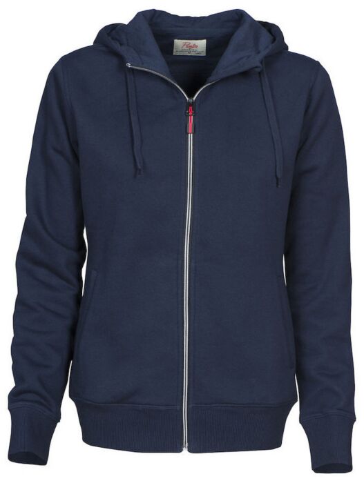 Printer Overhead Sweater Volledige Rits Dames Marine