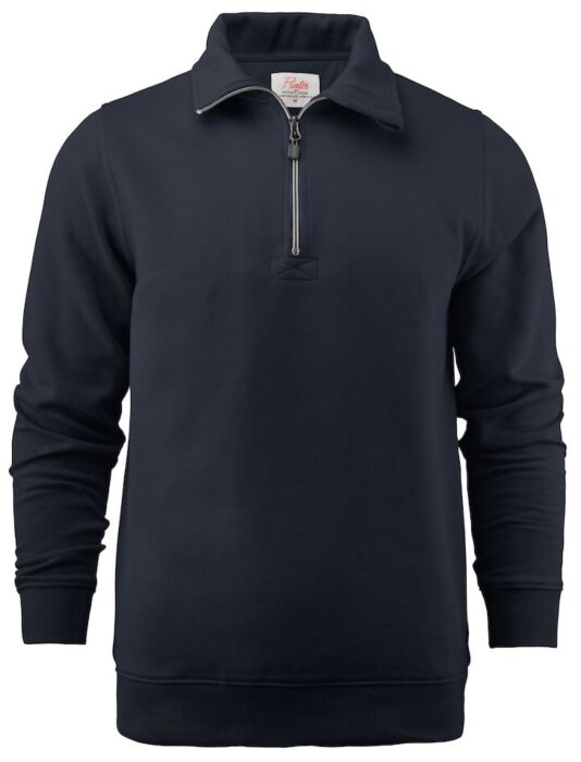 Printer Rounders Rsx Sweater Halve Rits Donker Marine