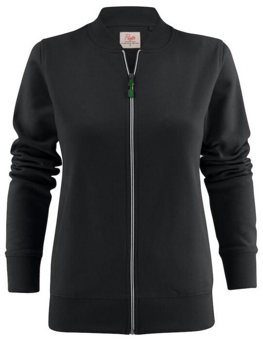 Printer Javelin Sweater Volledige Rits Dames Zwart