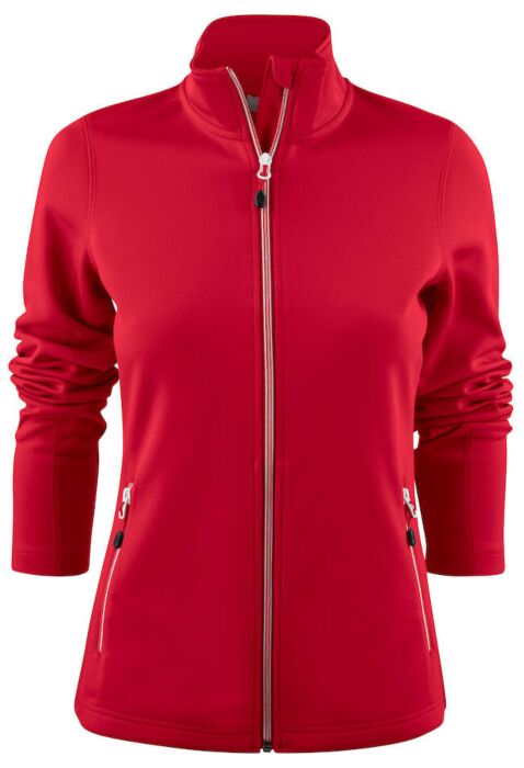 Printer Powerslide Sweater Volledige Rits Dames Zwart