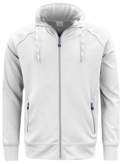 Printer Jog Rsx Sweater Volledige Rits Heren Wit