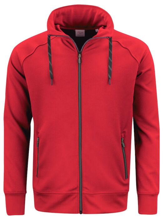 Printer Jog Rsx Sweater Volledige Rits Heren Rood