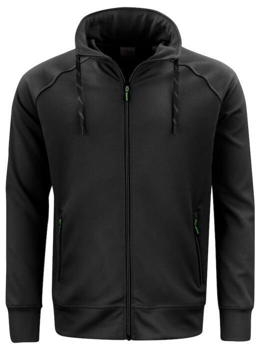 Printer Jog Rsx Sweater Volledige Rits Heren Zwart