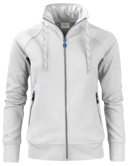 Printer Jog Rsx Sweater Volledige Rits Dames Wit