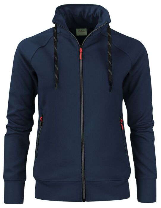 Printer Jog Rsx Sweater Volledige Rits Dames Marine