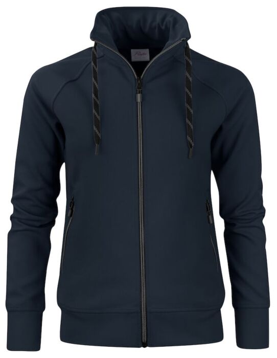 Printer Jog Rsx Sweater Volledige Rits Dames Donker Marine