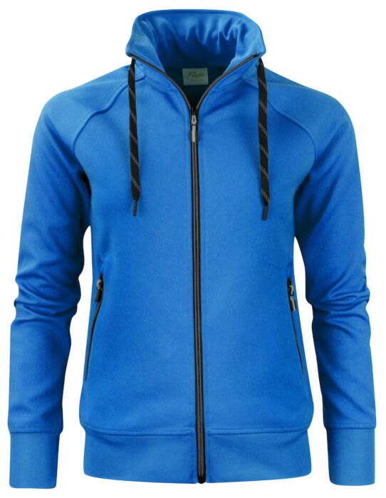 Printer Jog Rsx Sweater Volledige Rits Dames Oceaan Blauw
