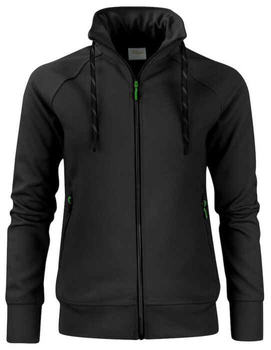 Printer Jog Rsx Sweater Volledige Rits Dames Zwart